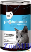 ProBalance (Пробаланс) Sterilized, для стерилизованных кошек и котов с Курицей, 415гр (конс)