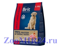 Brit Premium Dog Adult Large and Giant для взрослых собак крупных и гигантских пород с Курицей