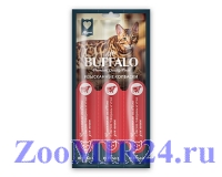 Mr. BUFFALO Колбаски для кошек с мясом говядины и утки 15г