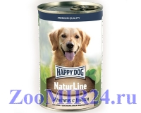 Happy dog кусочки в соусе Ягненок с рисом, 410г (конс)