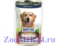 Happy dog кусочки в соусе Телятина с индейкой, 410г (конс)