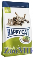 Happy Cat Fit & Well Adult Weide Lamm (Хэппи Кэт) д/взр. кошек Ягненок