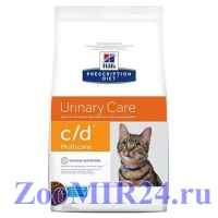 Hill's Prescription Diet Feline c/d, для кошек Океаническая рыба, при МКБ