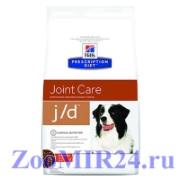 Hills Prescription Diet Canine j/d, для собак при заболевания суставов, артритах