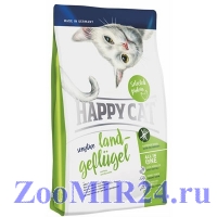 Happy Cat Sensitive Птица д/взрослых кошек с чувствительным пищеварением.