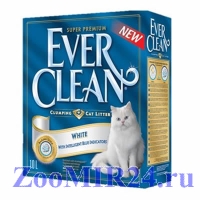 EVER CLEAN Wihte белый c гигиеническимииндикаторами 6,0л.