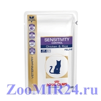 Роял Канин Sensitivity Control, 85гр Курица, диета при пищевой аллергии(упаковка 12 штук)