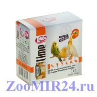 Минеральный камень для птиц LoLo Pets с апельcином 35 гр