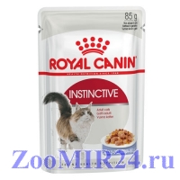 Royal Canin Instinctive консервы для кошек 85 гр  в желе (упаковка 12 штук)