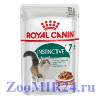 Royal Canin Instinctive +7 для кошек старше 7 лет, 85 гр в соусе