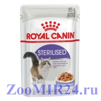 Royal Canin Sterilised, в желе 85гр (упаковка 12 штук)