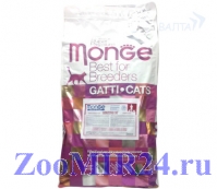 Monge Cat Sensitive корм для кошек с чувствительным пищеварением