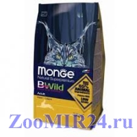 Monge BWild Cat Hare корм для взрослых кошек с мясом зайца