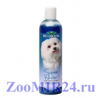 Bio-Groom Super White Shampoo шампунь для собак супербелый 355 мл