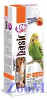 LOLO PETS  smakers для волнистых попугаев с фруктами, 90гр