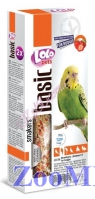 LOLO PETS  smakers для волнистых попугаев с клубникой, 90гр