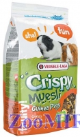 VERSELE-LAGA Crispy Muesli Guinea Pigs корм для морских свинок с витамином E, 1 кг