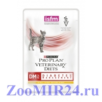 Pro Plan (Проплан) Purina DM для кошек при сахарном диабете Курица, 85г. (пауч)