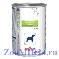 Royal Canin (Роял Канин) Diabetic Special Low Carbohydrate диета для собак при сахарном диабете, 410гр (конс.)