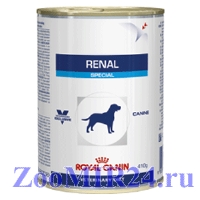 Royal Canin (Роял Канин) Renal Special Canine диета для собак при острой или хронич. ПН с пониженным содержанием белка, 410гр (конс.)