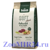 Bosch SOFT MINI с косулей и картофелем для собак мелких пород  с чувствит. пищеварением и пищевой непереносимости