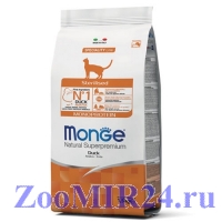 Monge Cat Sterilized корм для стерилизованных кошек с уткой