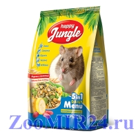 Нappy Jungle корм для декоративных крыс 400гр.