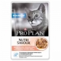 Pro Plan NUTRISAVOUR Housecat кусочки в соусе Лосось, 85г