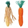 Набор игрушек Морковь и Кукуруза д/грызунов